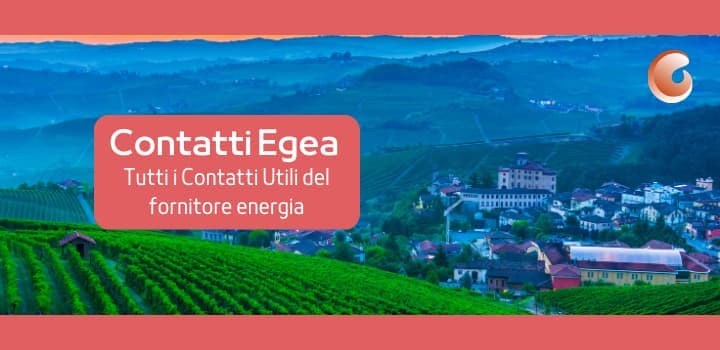 Tutti i contatti di Egea: Numero Verde, Mail e sportelli