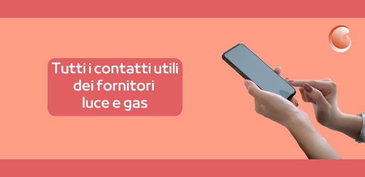 Tutti i contatti utili dei fornitori luce e gas